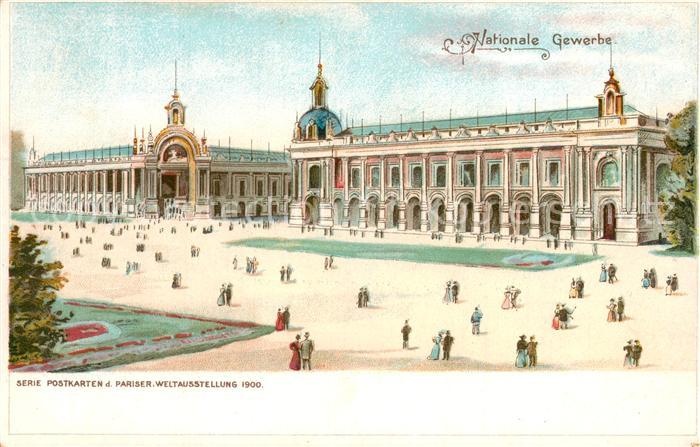 73758884 Exposition Universelle Paris 1900 National Gewerbe