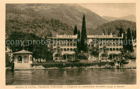 73730062 Fasano di Gardone Buechls Hôtel Pension Paradiso Lago di Garda