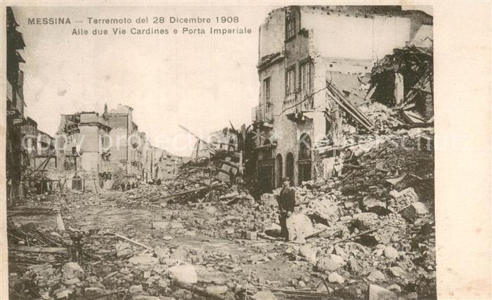 73782819 Messina Sicilia Terremoto del 28 Dicembre 1908