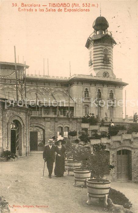 73782904 Barcelona Cataluna Tribidabo - Entrada a las Salas de Exposiciones