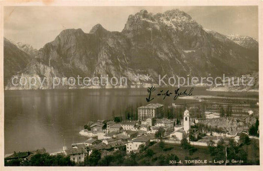 73783150 Torbole Lago di Garda IT Teilansicht m. See