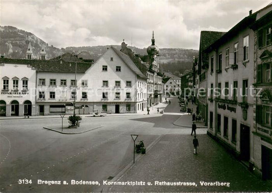 73783260 Bregenz Bodensee Kronmarktplatz u. Rathausstrasse