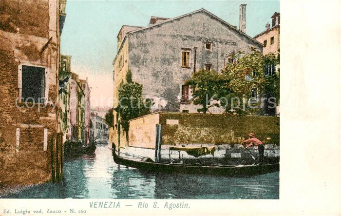 73794110 Venezia Venedig Rio S. Agostin