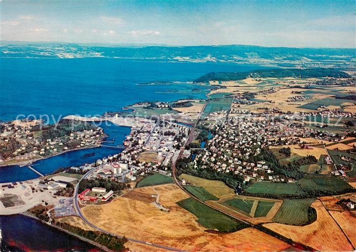 73800180 Levanger aerial photograph