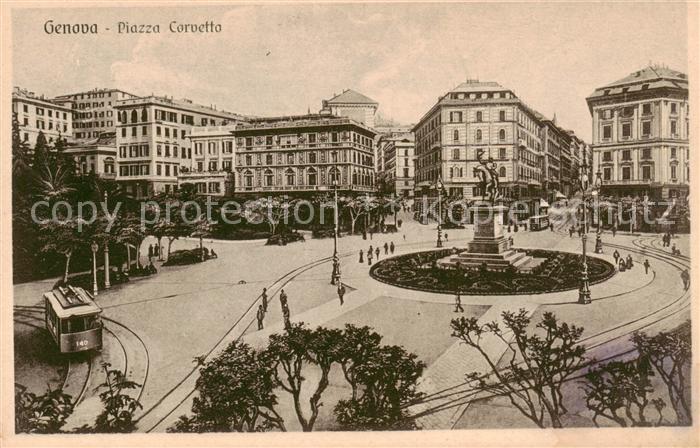 73802006 Genova Gênes Ligurie IT Tramway monument Piazza Corvetto