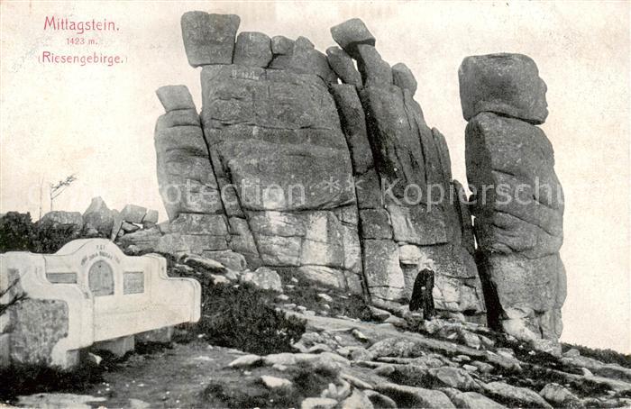 73819267 Riesengebirge Krkonose Karkonosze Mittagstein