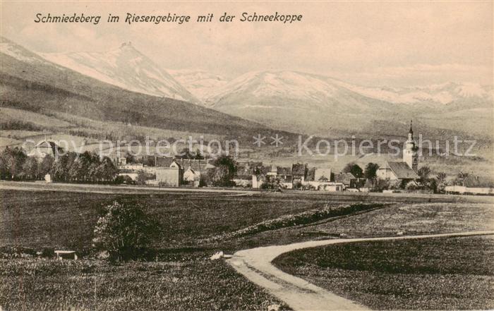 73819310 Monts des Géants de Schmiedeberg Smideberk Kovarska CZ avec Schneekoppe