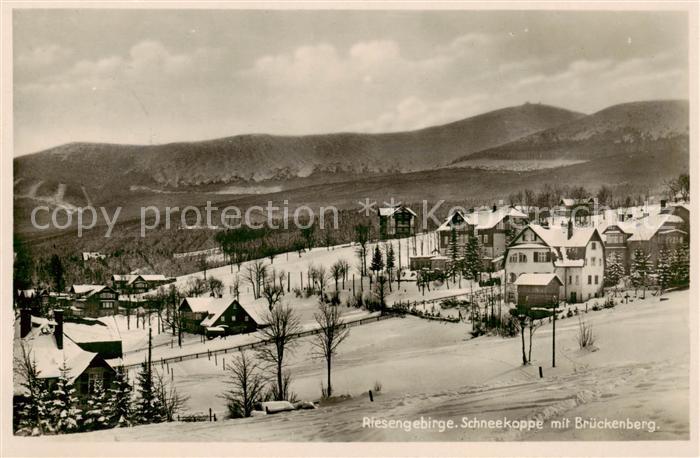 73819913 Monts des Géants Krkonose Karkonosze Sněžka avec Brueckenberg