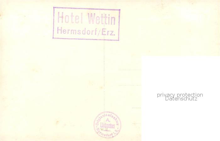 73819995 Hermsdorf Bad Riesengebirge PL Hôtel Wettin