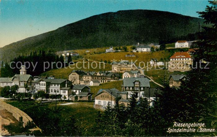 73820933 Spindelmuehle Riesengebirge Spindleruv Mlyn CZ Panorama