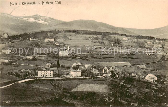 73820948 Hain  Giersdorf Riesengebirge Podgorzy PL Panorama