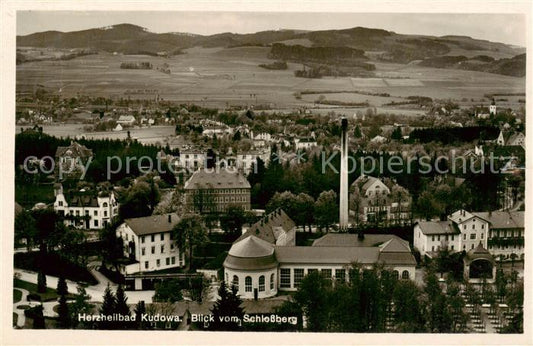 73821118 Bad Kudowa Kudowa-Zdroj Niederschlesien PL Blick vom Schlossberg