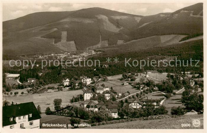 73820669 Brueckenberg Krummhuebel Riesengebirge PL Panorama avec Wolfshau