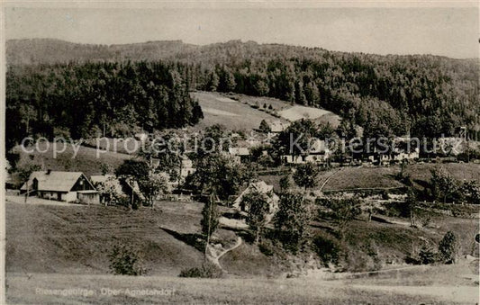 73821063 Ober-Agnetendorf  Jagniatkow Jelenia Gora Riesengebirge PL Panorama