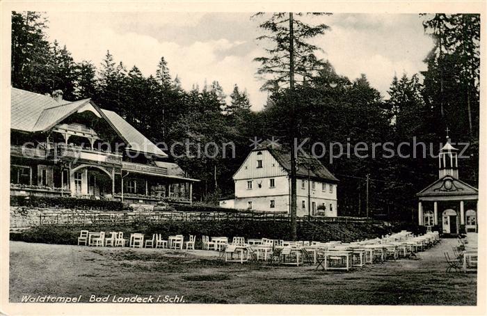 73822148 Bad Landeck Schlesien PL Waldtempel