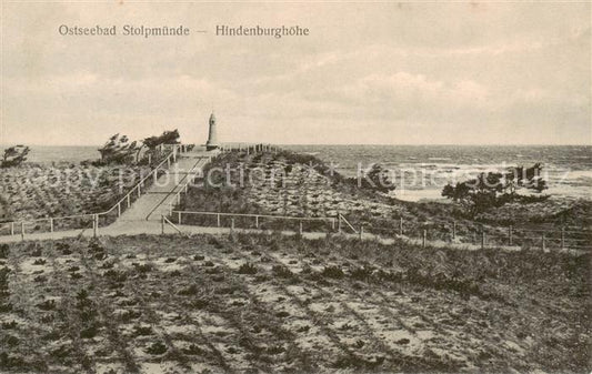 73822812 Stolpmuende Ustka Ostseebad Pommern PL Hindenburghoehe