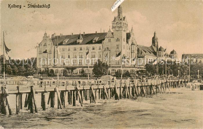 73822293 Kolberg  Ostseebad Kolobrzeg PL Strandschloss