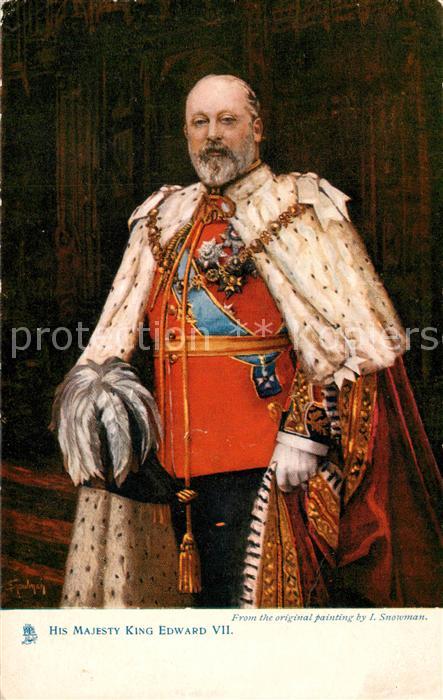 73844056 Verlag Tucks Oilette Serie His Majesty King Edward VII