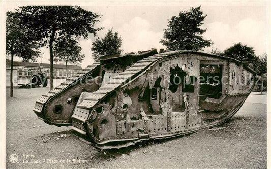 73885631 Militaria Panzer Tank Char d Assaut Ypres