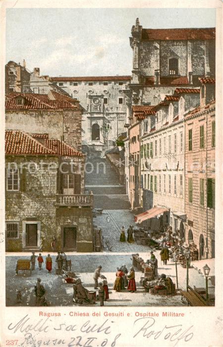 73831748 Ragusa Dubrovnik Croatia Chiesa dei Gesulti e Ospitale Militare