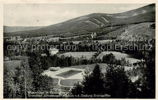 73831829 Krummhuebel Karpacz Monts des Géants PL Schneekoppe plage avec règlement