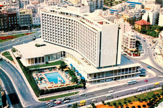 73832022 Athens Greece The Athens Hilton aerial photograph