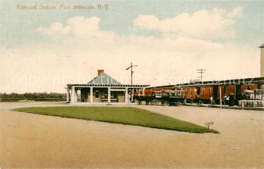 73833032 Gare ferroviaire de Port Jefferson New York USA