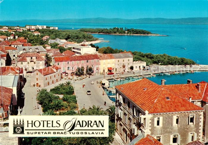 73849158 Supetar Croatia Hotels Jadran Fliegeraufnahme