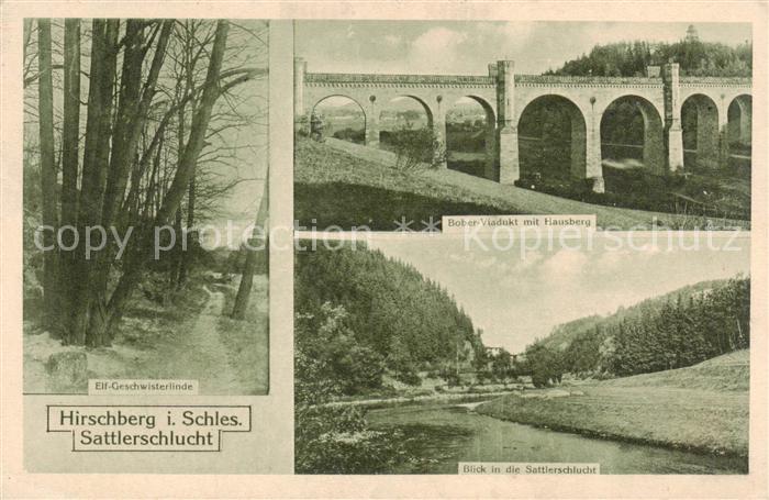 73851862 Hirschberg  Jelenia Gora Riesengebirge PL Sattlerschlucht Elf Geschwist