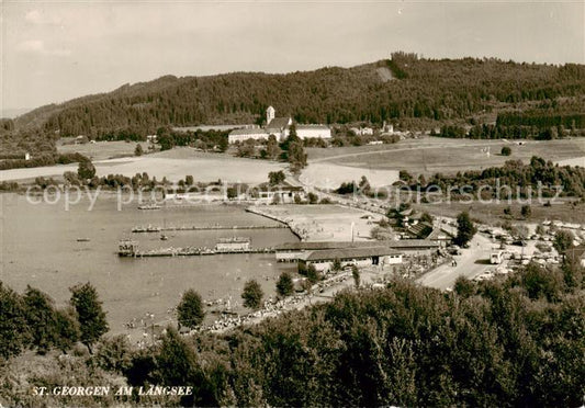 73852079 St Georgen Laengsee Kaernten AT Panorama photo aérienne