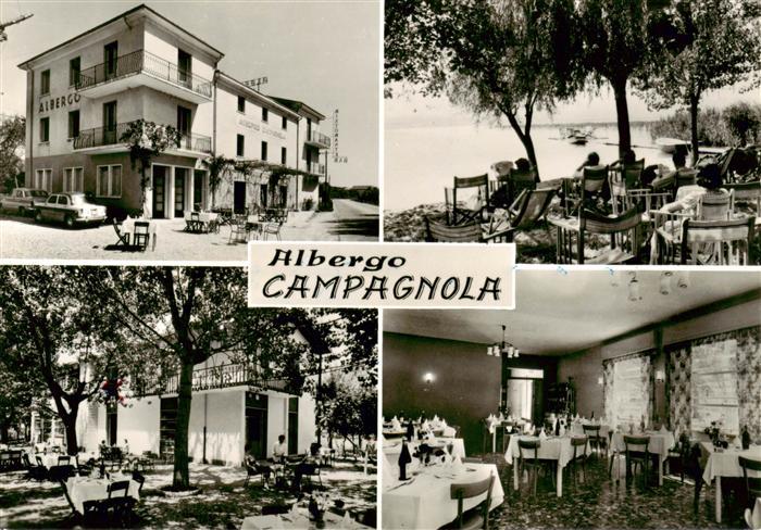 73873387 Bardolino Lago di Garda IT Albergo Ristorante Campagnola Strand Gastrau