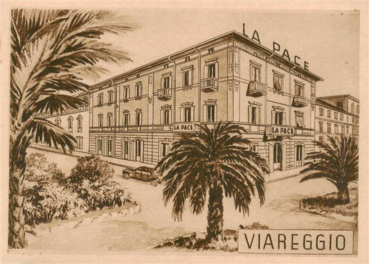 73873252 Viareggio Toscana IT Albergo Pensione La Pace Illustration