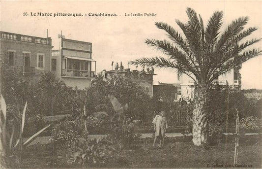 73899837 Casablanca Maroc Le Jardin Public