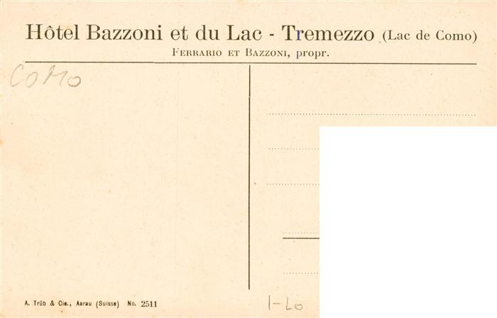 73938975 Tremezzo Lago di Como IT Catapecchia Villa Erminia Dependance Hôtel Baz