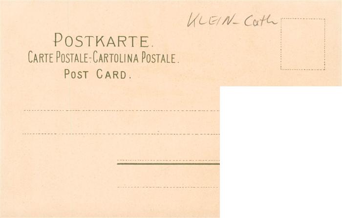 73963536 Klein Catharina Kuenstlerlitho