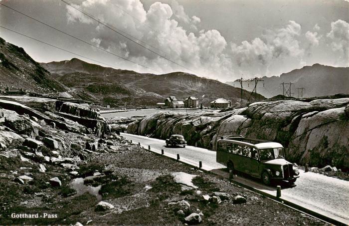 73966409 Postbus Omnibus Gotthard Pass