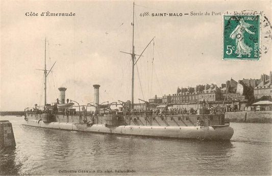 73965508 Marine  Warships France Cote d'emeraude 4488 Saint-Malo