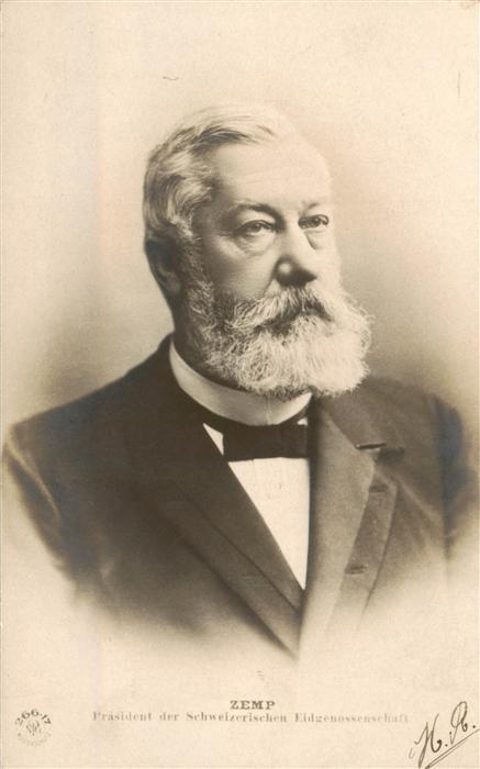 73989269 Foto NPG Nr. 266.17 Zemp Praesident Schweizerischen Eidgenossenschaft