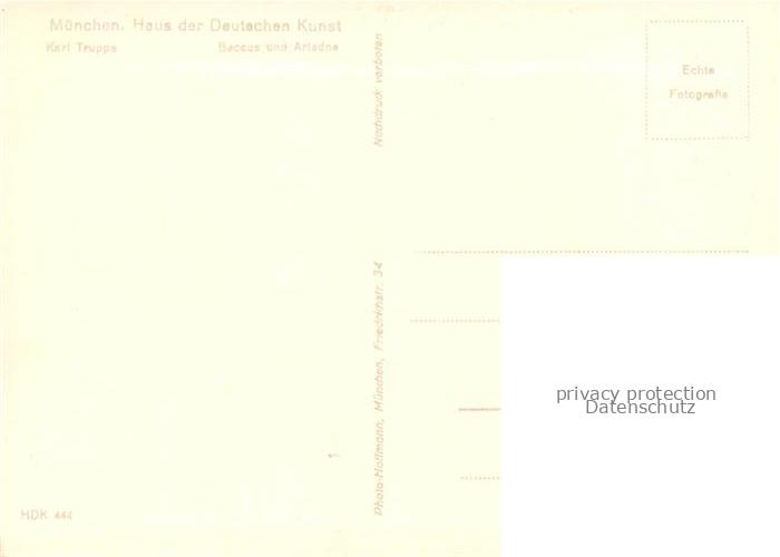 73998989 HDK Haus der Deutschen Kunst Verlag HDK Nr. 444 Karl Truppo