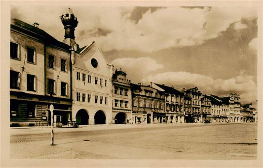 73970750 Litomerice Leitmeritz CZ Mirove namesti Town Square