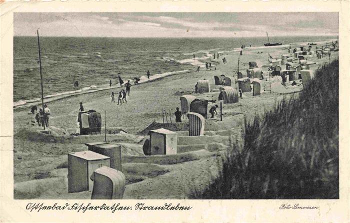 73971263 FISCHERKATHEN Station balnéaire de la mer Baltique Pogorzelica PL Vie à la plage