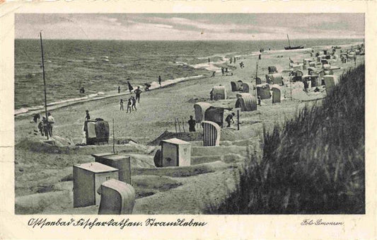 73971263 FISCHERKATHEN Ostseebad Pogorzelica PL Strandleben