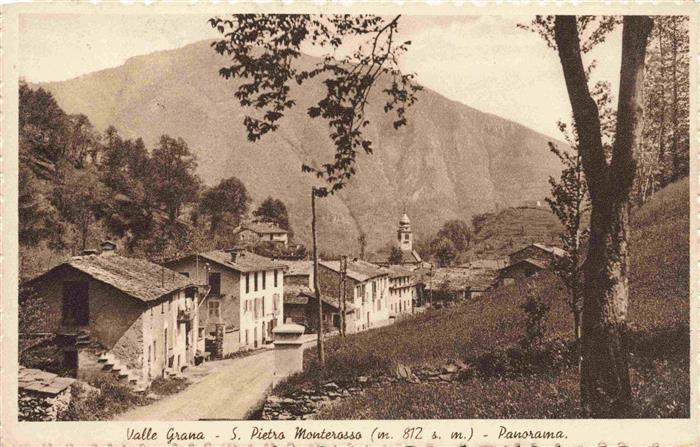 73971581 San Pietro Monterosso Panorama Valle Grana