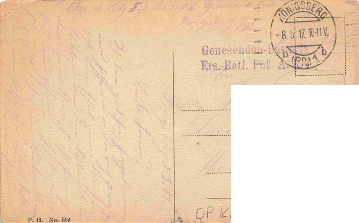 73973089 KoeNIGSBERG  Ostpreussen Kaliningrad RU Muenzplatz Feldpost