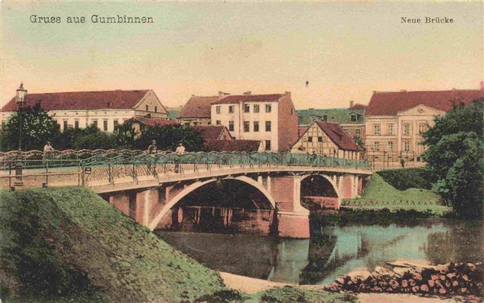 73973102 GUMBINNEN Goesev Gussew Oblast Kaliningrad RU Neue Bruecke