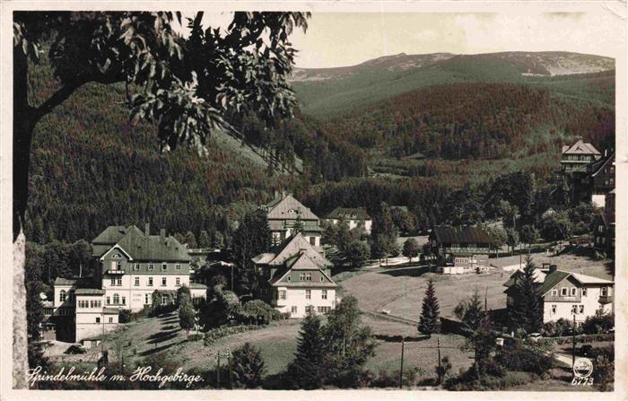 73972835 Spindelmuehle Monts des Géants Spindleruv Mlyn CZ Panorama avec vue sur