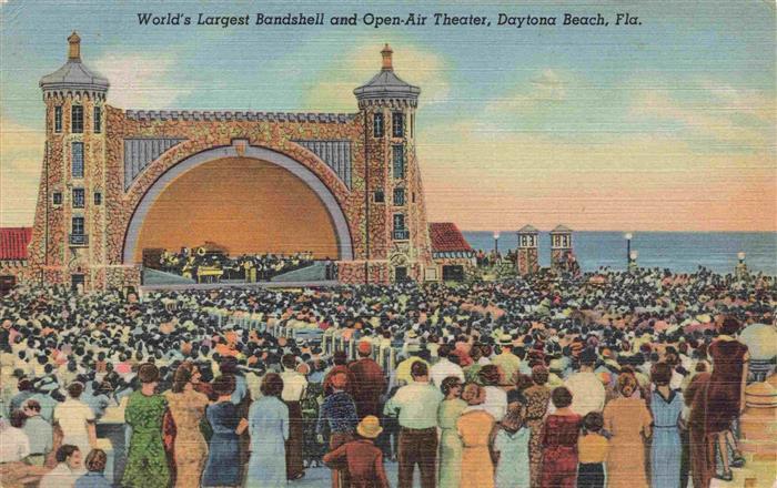 73972870 Daytona Beach Florida USA World's largest Bandshell and Open-Air Theate