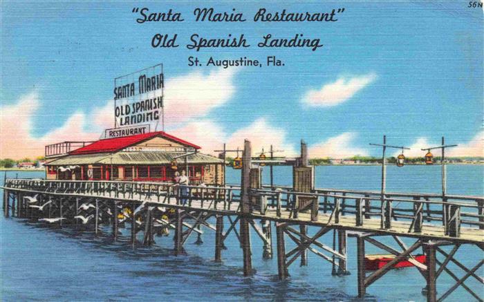 73972877 St Augustine Florida USA Santa Maria Restaurant Old Spanisch Landing Il