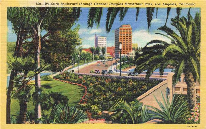 73972893 LOS ANGELES California USA Wilshire Boulevard through General Douglas M