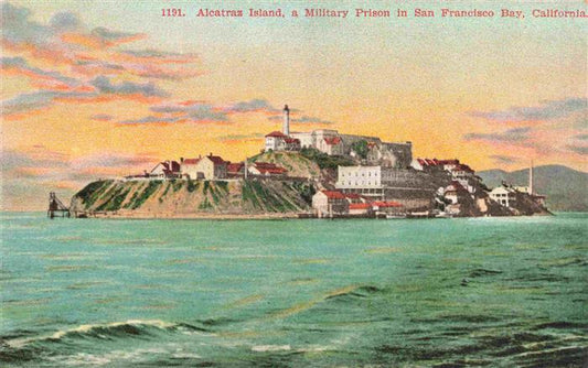 73973370 SAN FRANCISCO California USA Alcatras Island Military Prison in San Fra